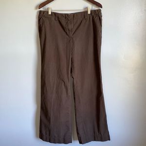 J Crew Twill Flat Front Chino Trouser Pants City Fit